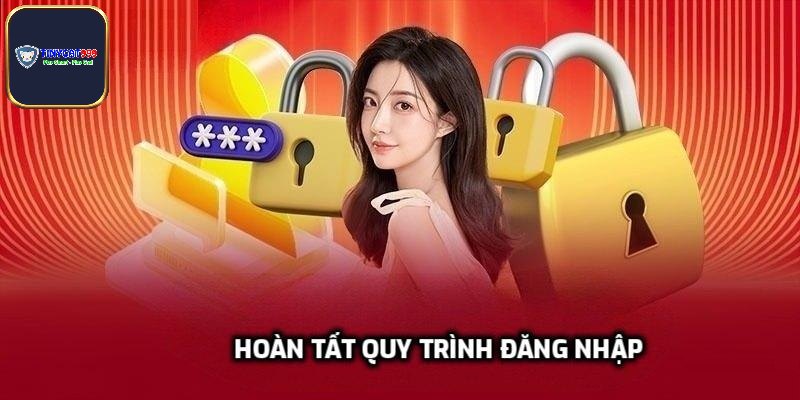 Hoàn tất quy trình đăng nhập