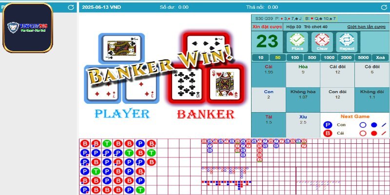 Mẹo hay chinh phục game baccarat