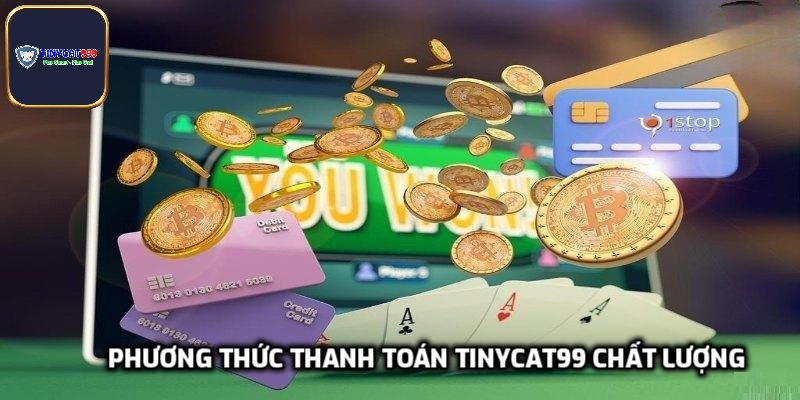 Phương thức thanh toán Tinycat99 chất lượng