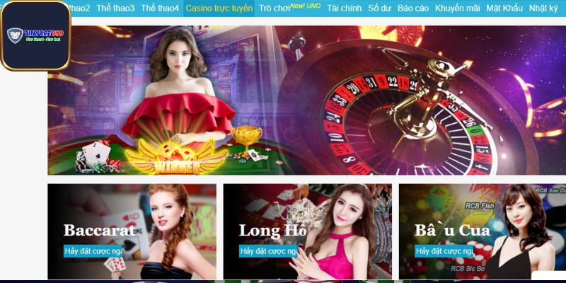 Sảnh casino ăn khách với những bàn cược trực tuyến chất lượng