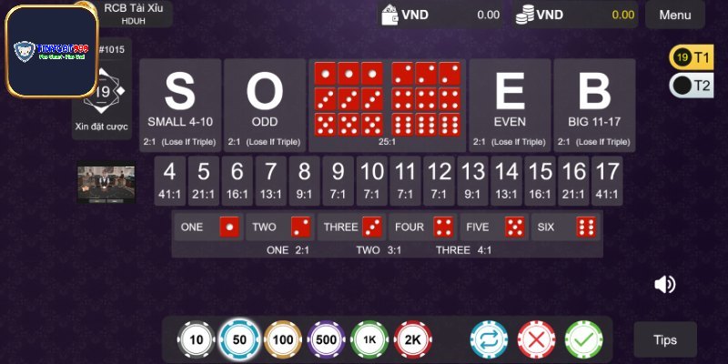Ưu điểm khi cá cược game Sicbo tại nhà cái